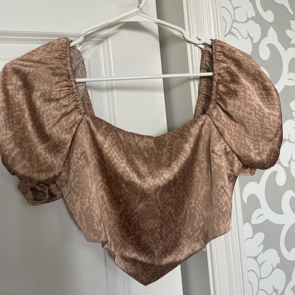 FOREVER 21 satin top